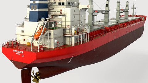 Bulk carrier red