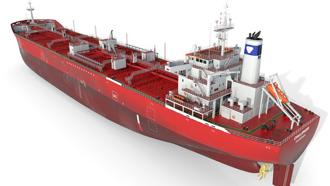 Oil Products Tanker red