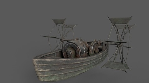 DaVinci's Paddle Boat