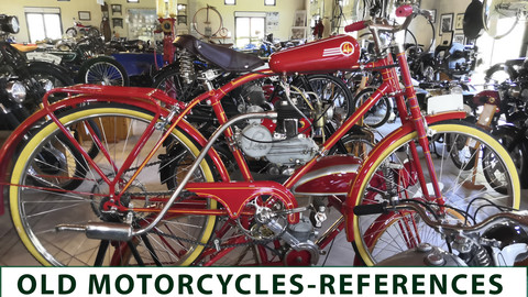 Old Motorcycle - reference images