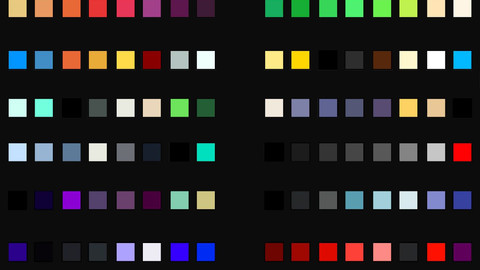 Color Palette 39 for Clip Studio Paint and Ex