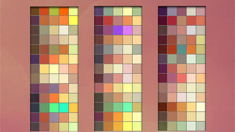 Color Palette 50 for Clip Studio Paint and Ex