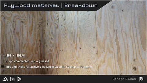 Plywood material with commentaries | sbs + sbsar