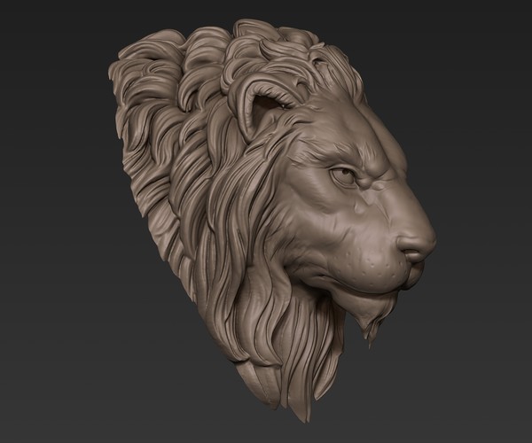 ArtStation - Lion Head Sculpt | Resources