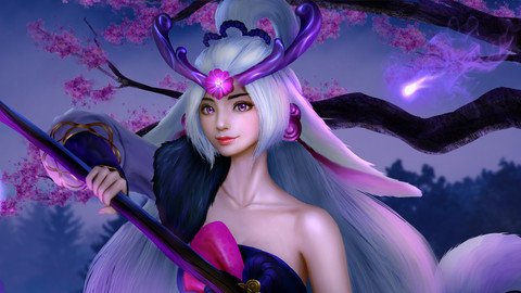 Spirit Blossom Lillia ( League of Legends )