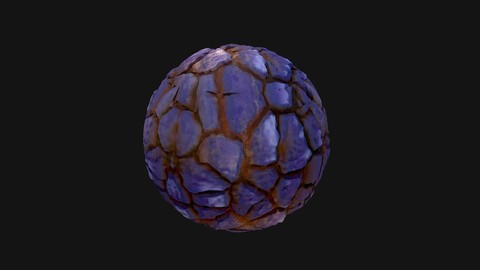 Stylized Stone Material 2 (Free)