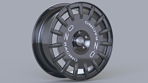 OZ MONOBLOCK RIM C4D FBX OBJ corona render
