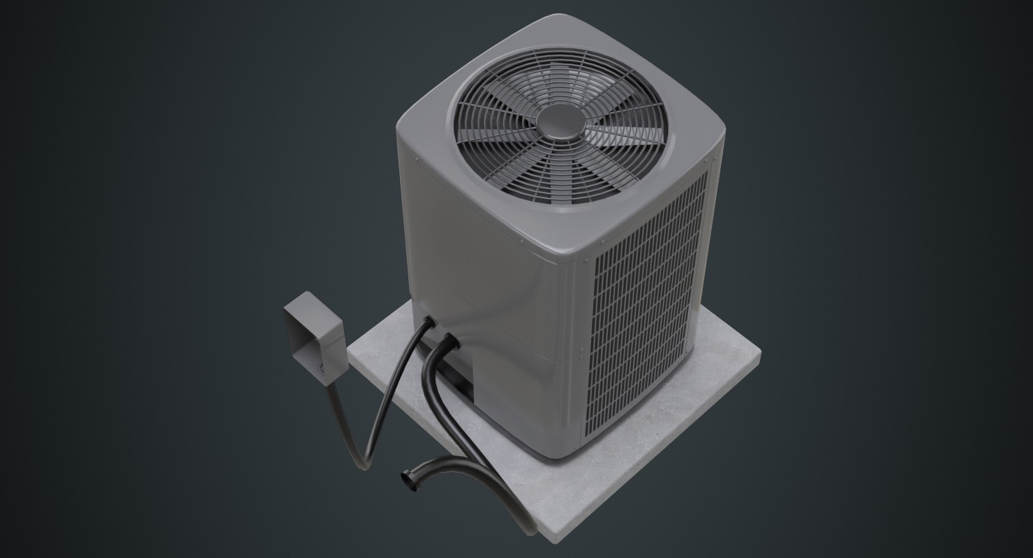 ArtStation Air Conditioner 3A Game Assets