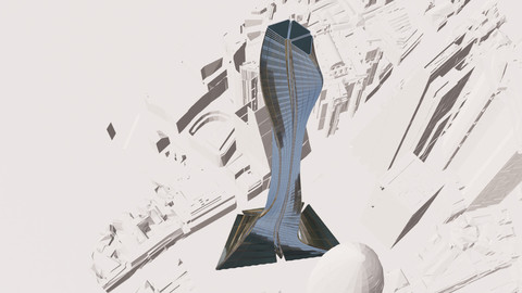 Skyscraper Triangle Twist