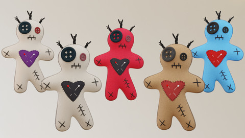 Voodoo doll   3D Model