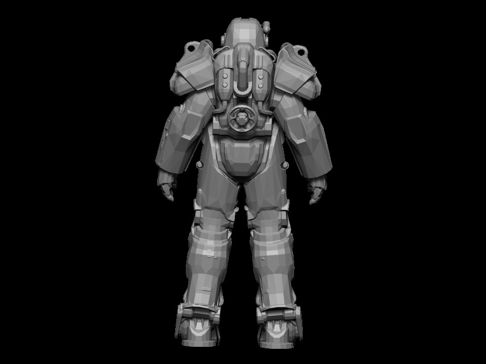 Artstation T 60 Power Armor Resources