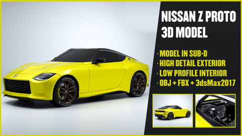 NISSAN Z Proto 3D Model