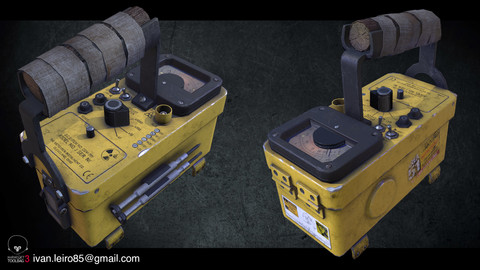 Prop Geinger Counter AAA Game Ready