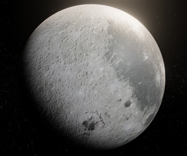 ArtStation - Photorealistic Moon 8k Textures 3D Model | Game Assets