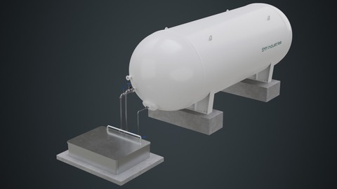 Industrial Gas Tank 1A