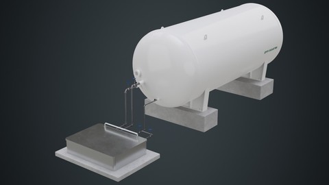 Industrial Gas Tank 2A