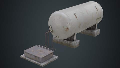 Industrial Gas Tank 2B