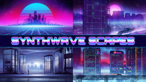 Synthwave Scapes