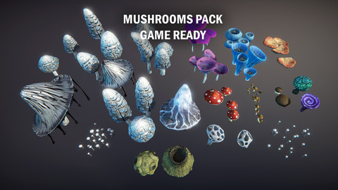 Mushrooms pack