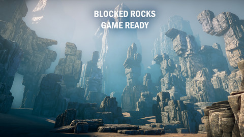 Blocked rocks