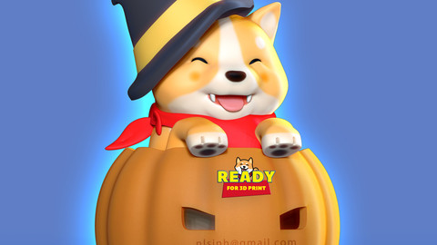 Shiba - Halloween season