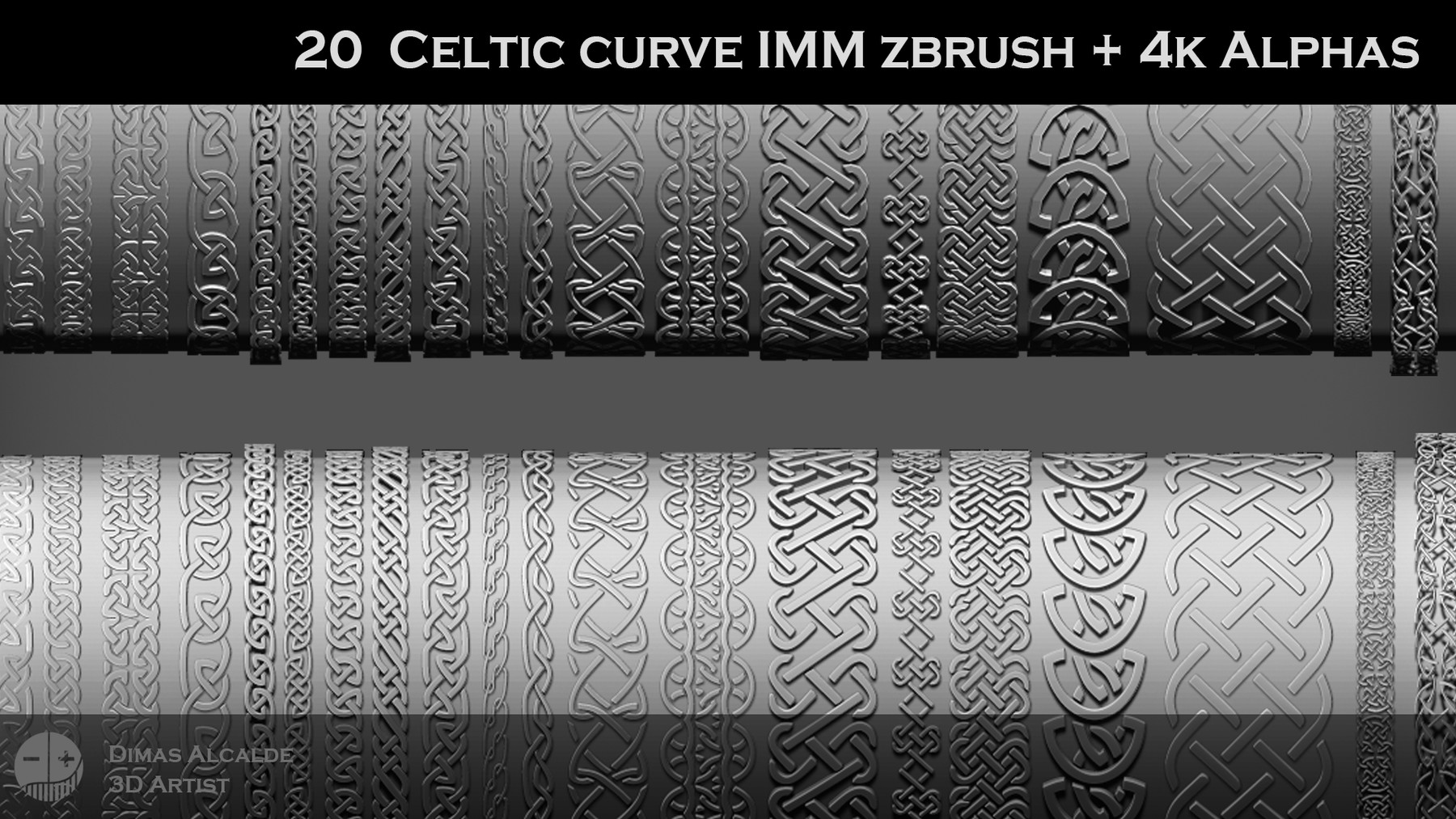 celtic knot brushes zbrush