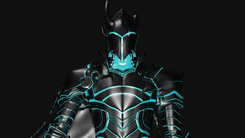 Fan Concept 3d sculpting/print: Igris shadow (Solo Leveling)