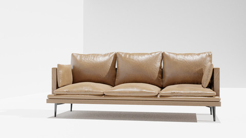 Italian Leather Couch