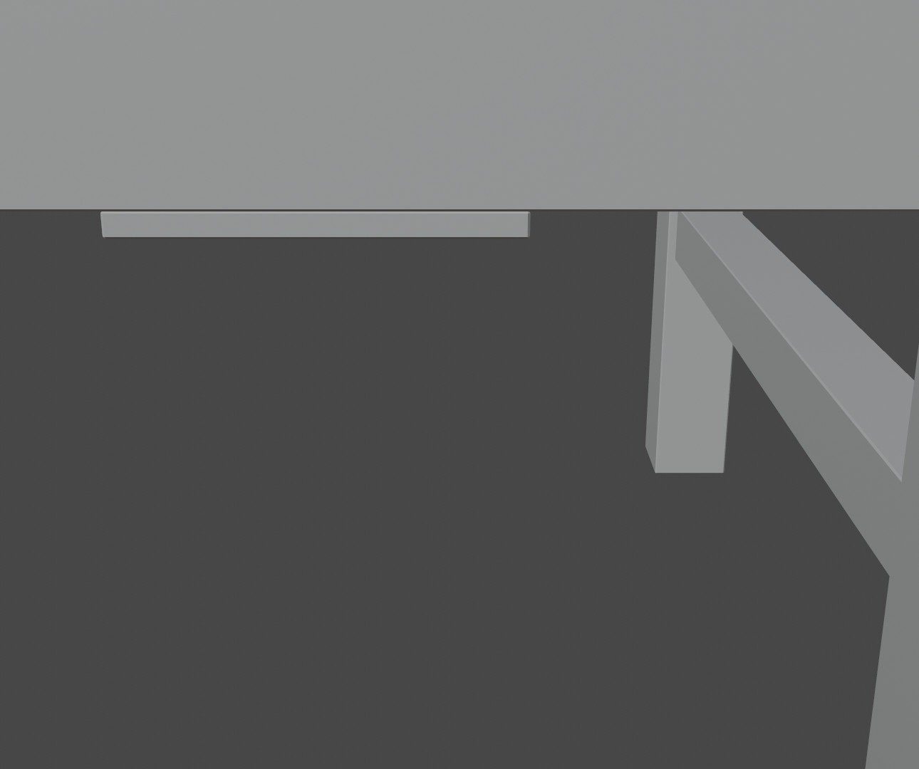 ArtStation Terrace Wooden Bench Game Assets