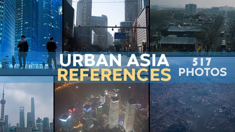 Urban Asia Reference Photos