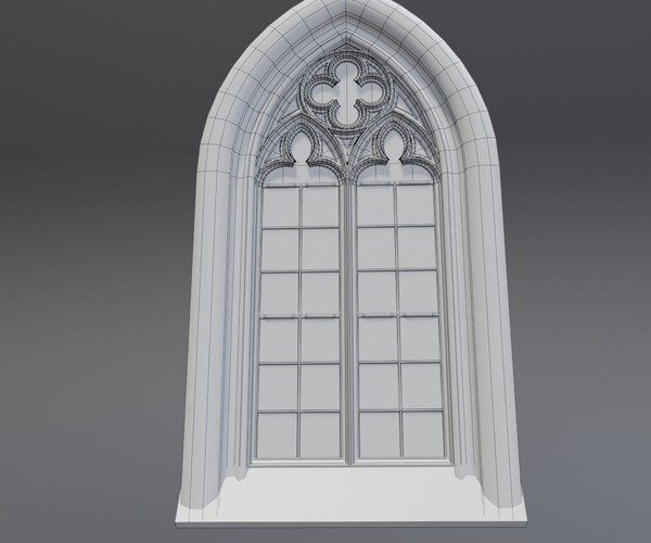 ArtStation - Gothic Window | Resources