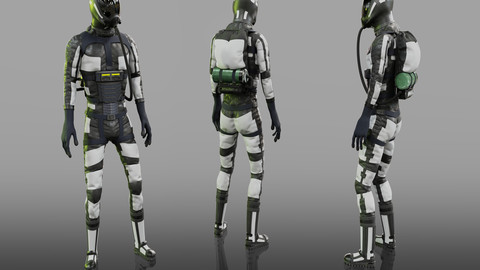 Offworld Exploration Spacesuit