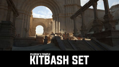 Pilgrim's Temple 3D Kit