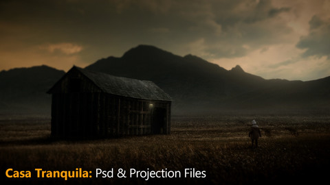 Casa Tranquila Psd & Projection files.