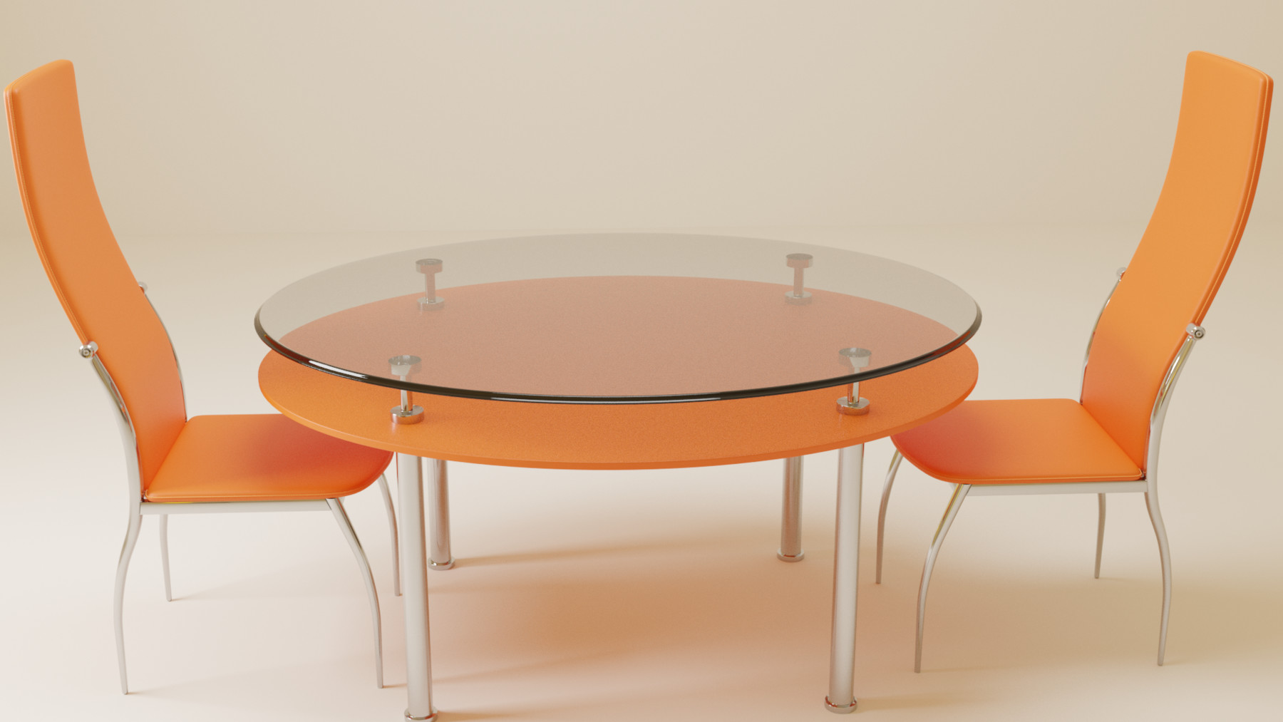 Navid Valizadeh Glass Table For Kitchen With Chairs