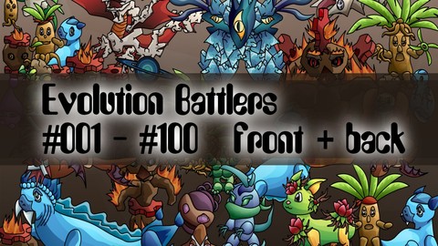 Evolution Monsters #001 - #100 Pack