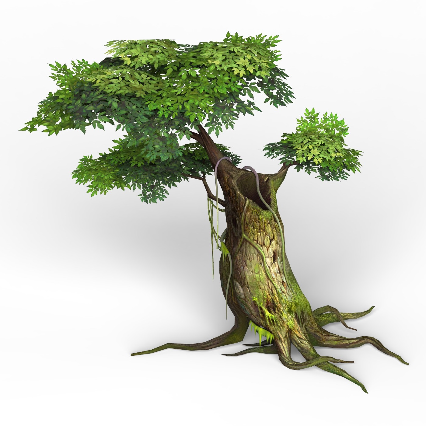 ArtStation - Game Ready Fantasy Tree 04 | Resources