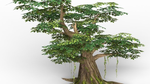 Game Ready Fantasy Tree 10