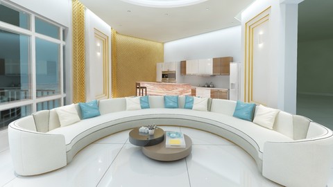 Living room 3D model