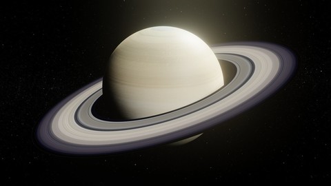 Photorealistic Saturn 8k Textures 3D Model