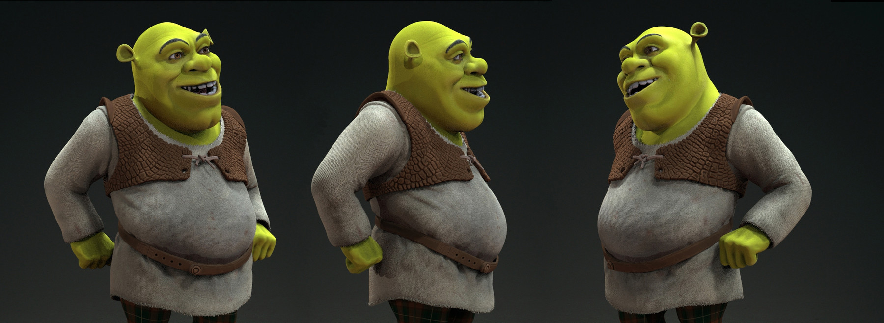 Shrek - 3D Model by EA09studio