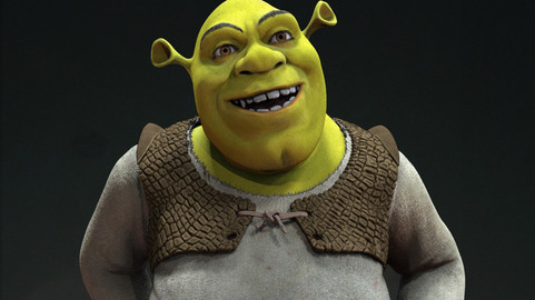 "The Shrek" 3d sculpt