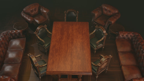 Vintage furniture set