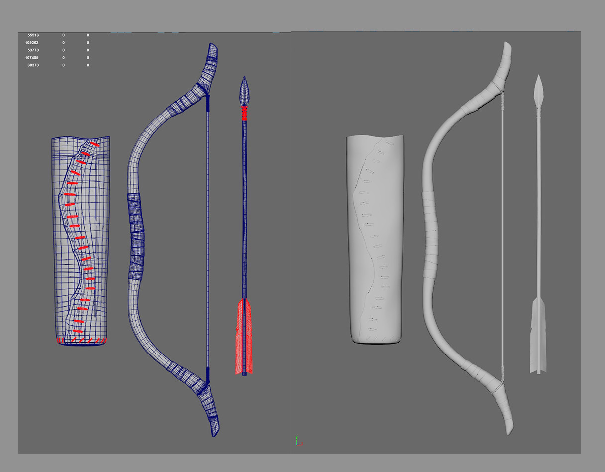 ArtStation - Bow and arrow | Resources