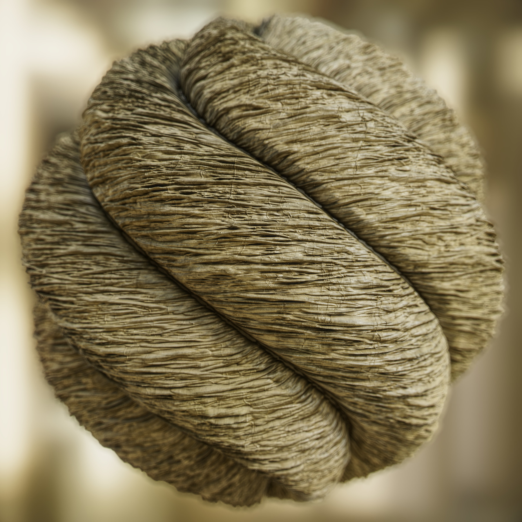 ArtStation - Straw Rope Material (Shimenawa Rope) | Game Assets