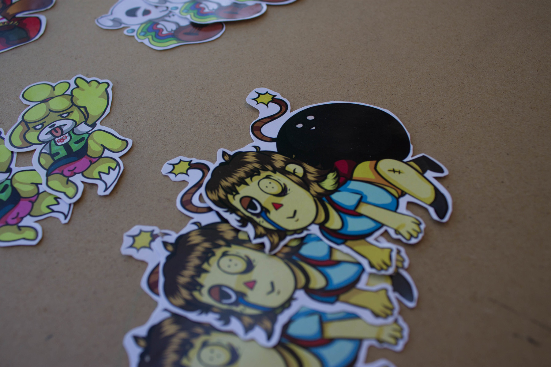 Digital Drawing Stickers for Sale