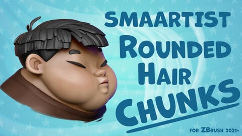 SMAARTIST Rounded Hair Chunks