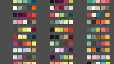 Color Palette 62 for Clip Studio Paint and Ex