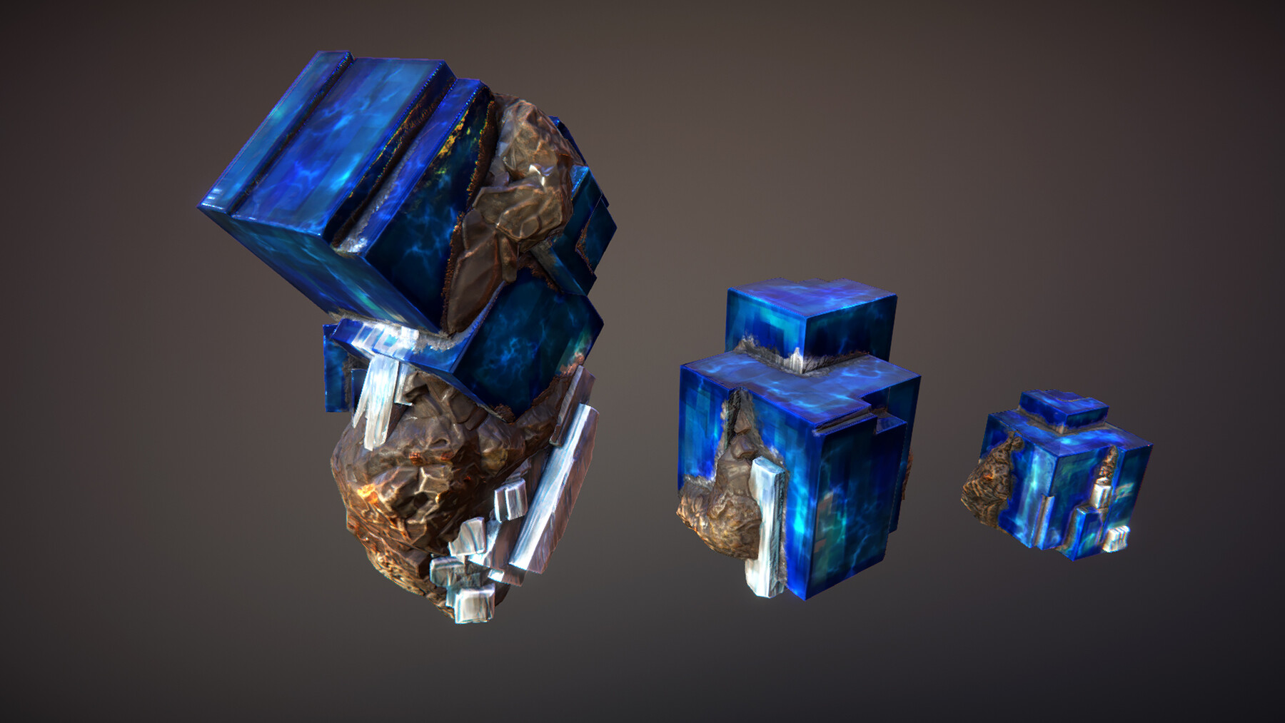 ArtStation Minerals pack 2 Game Assets