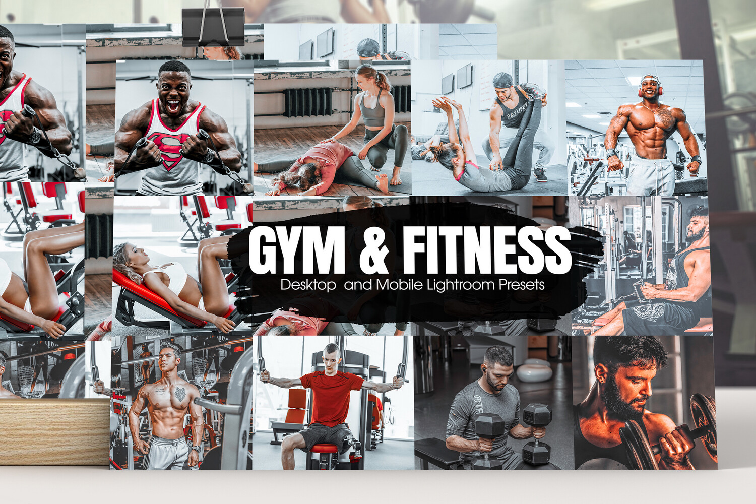 ArtStation Gym & Fitness Lightroom Presets Artworks